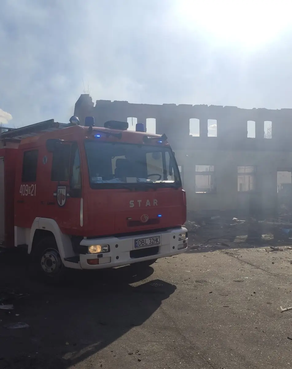 Akcja straży pożarnej w Nowogrodźcu