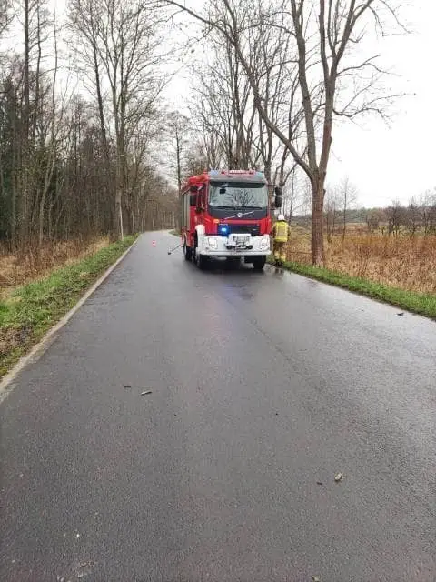 Działania straży pożarnej w gminie Gromadka