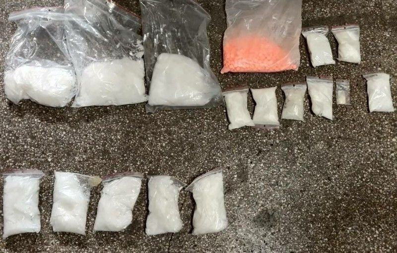 Podejrzany i narkotyki