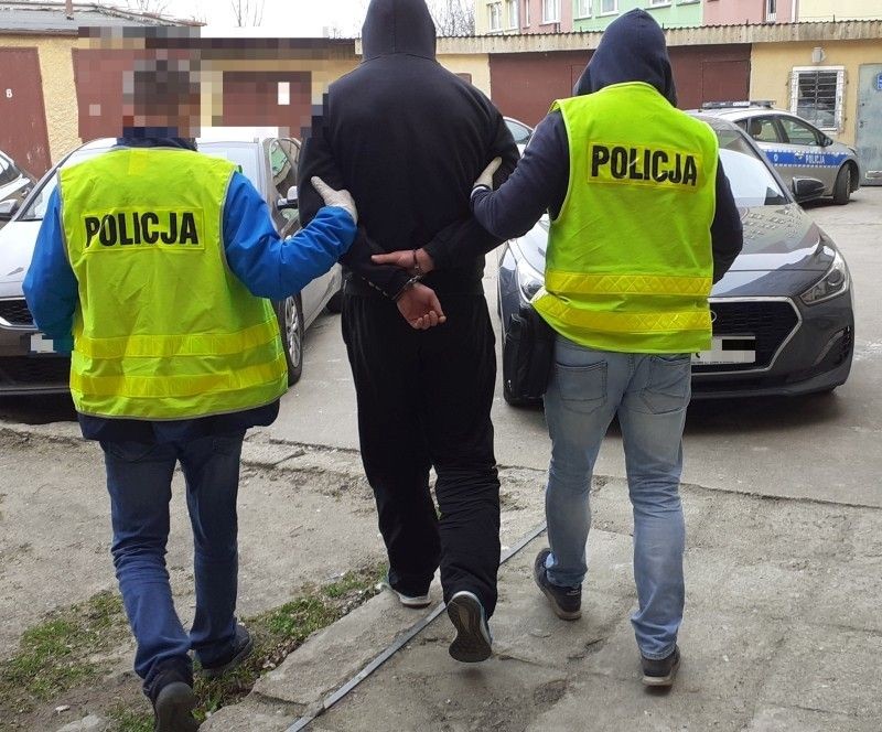 Podejrzany i narkotyki