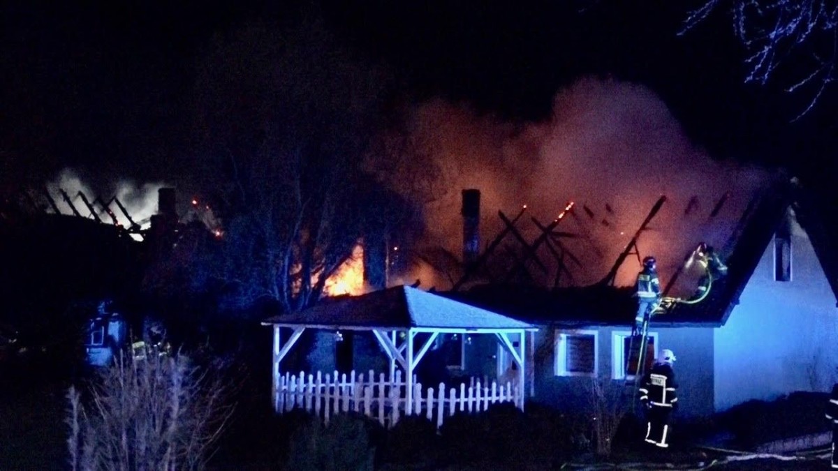 Pożar w Nowych Jaroszowicach