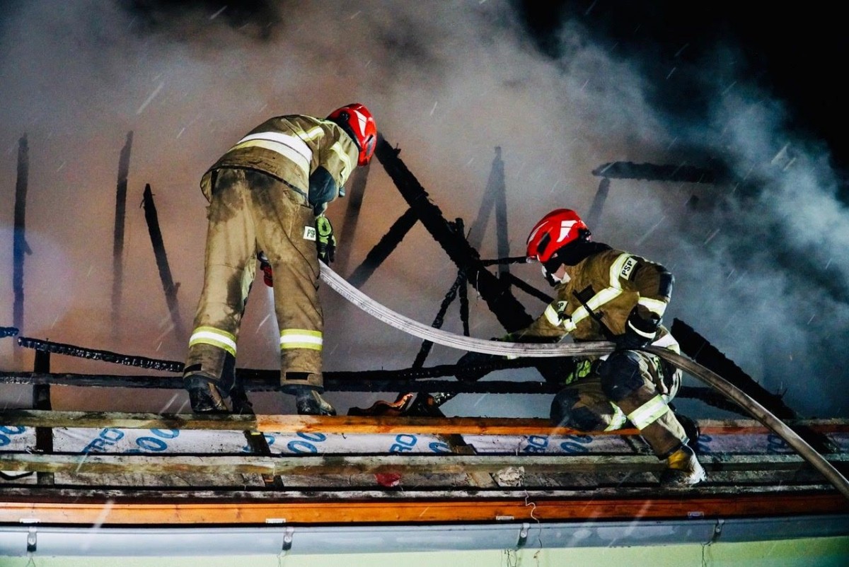 Pożar w Nowych Jaroszowicach