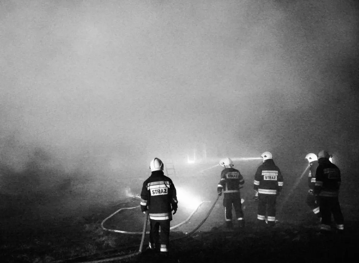 Pożar w Nowych Jaroszowicach