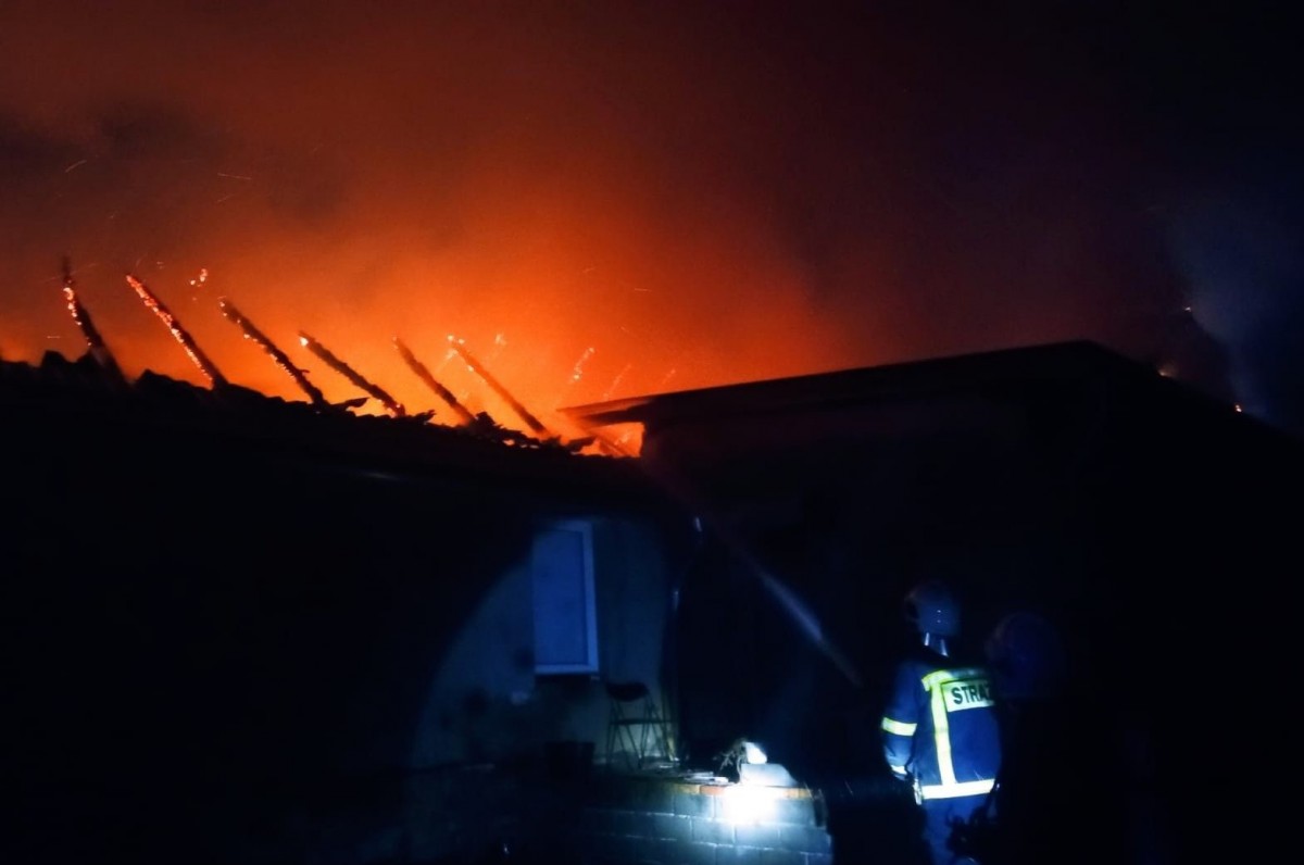 Pożar w Nowych Jaroszowicach