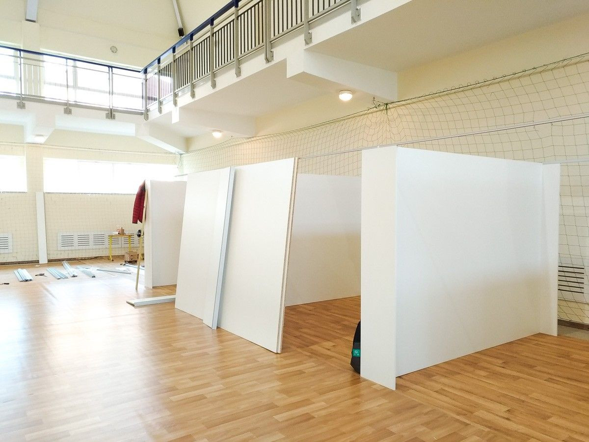 Punkt szczepień w I LO w Bolesławcu