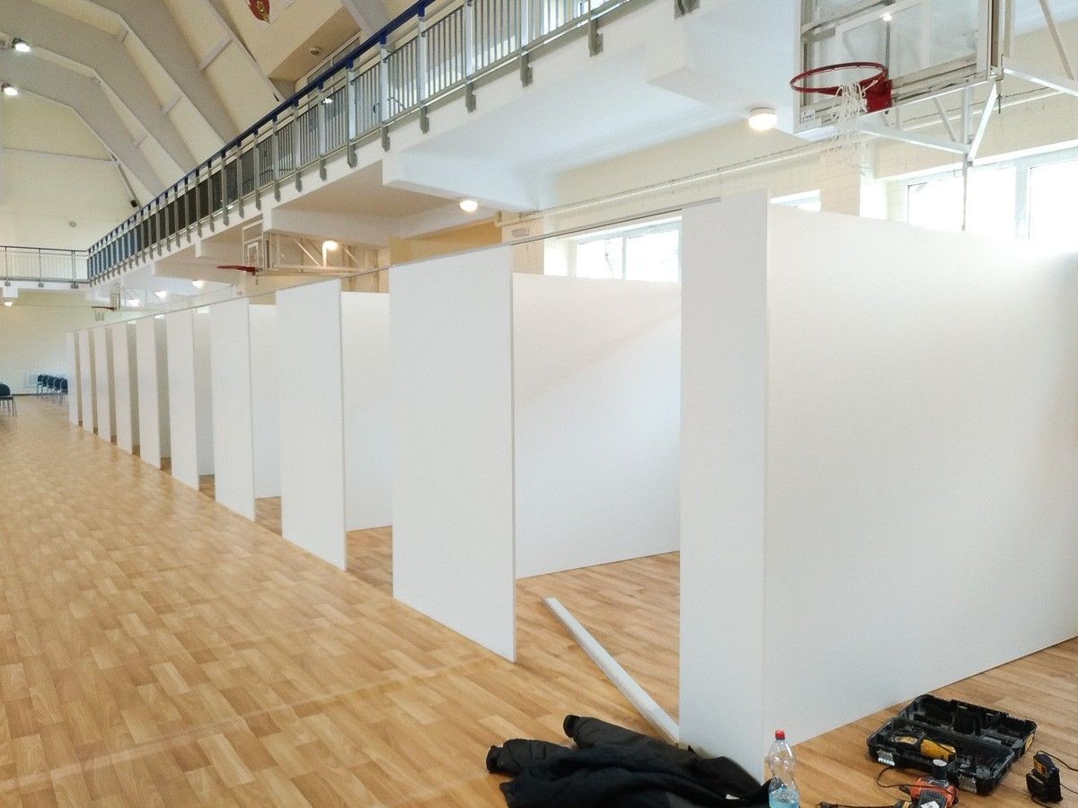 Punkt szczepień w I LO w Bolesławcu