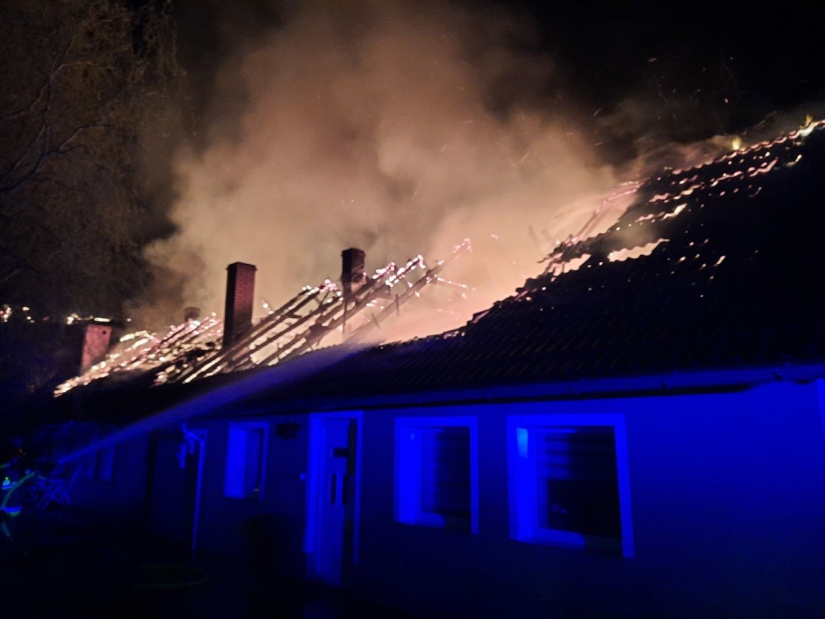 Pożar w Nowych Jaroszowicach