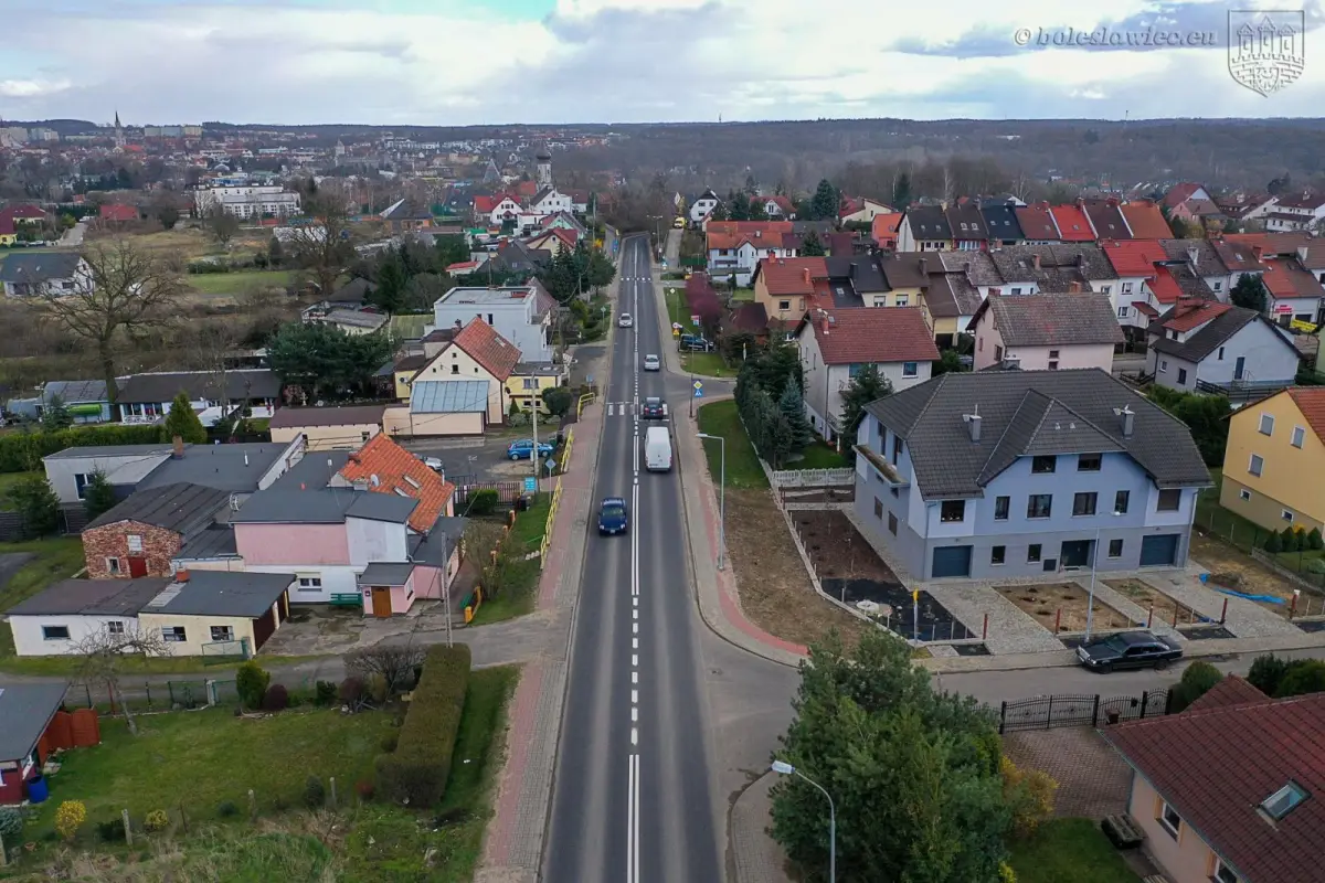 Ulica Widok w Bolesławcu