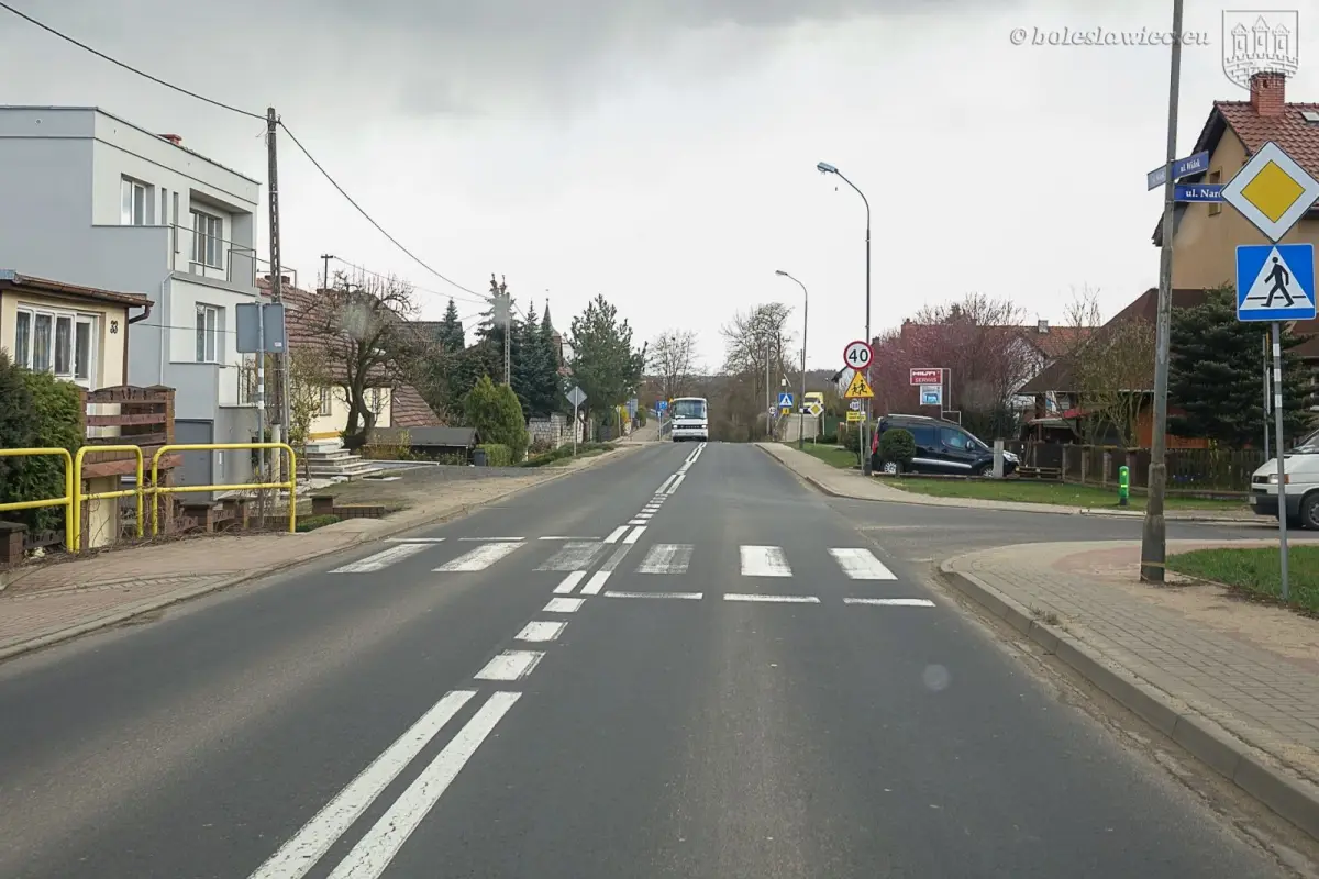 Ulica Widok w Bolesławcu