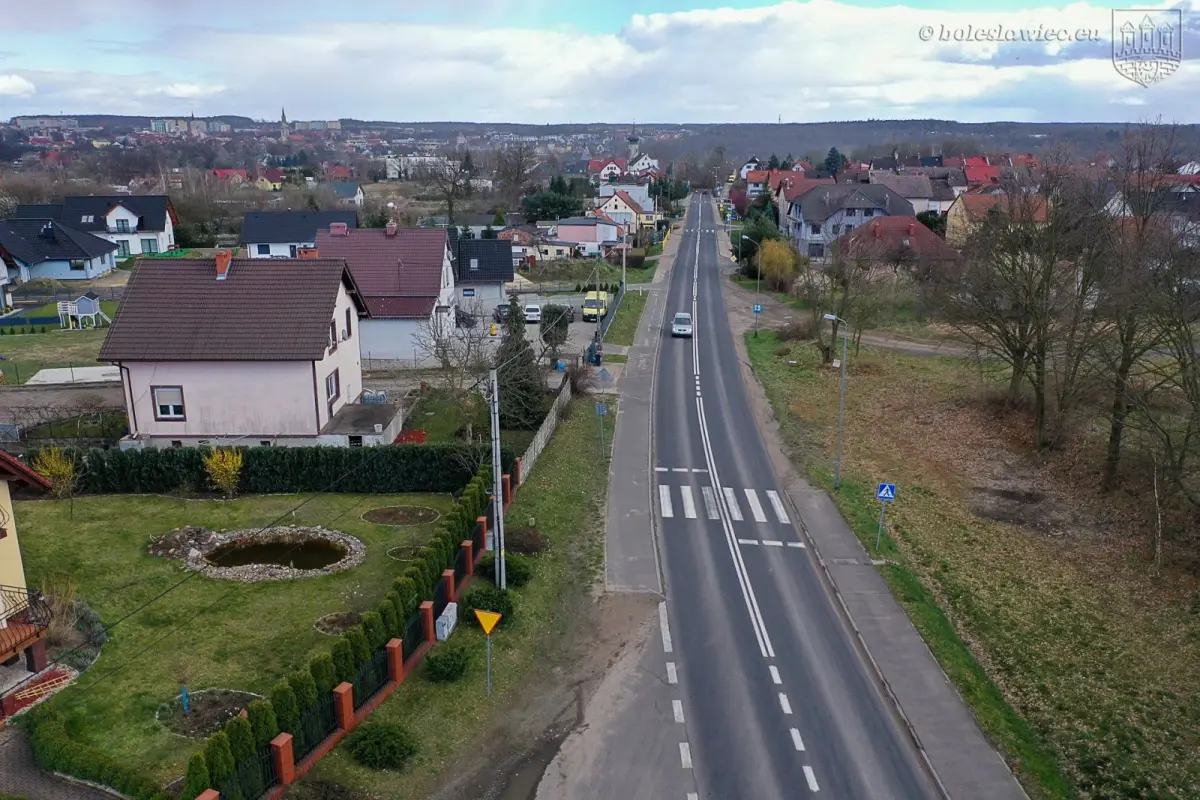 Ulica Widok w Bolesławcu