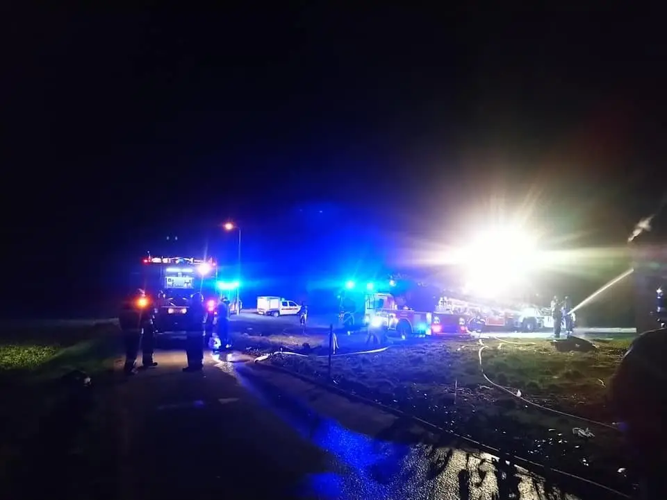 Рятувальна операція пожежної служби у Stara Oleszna