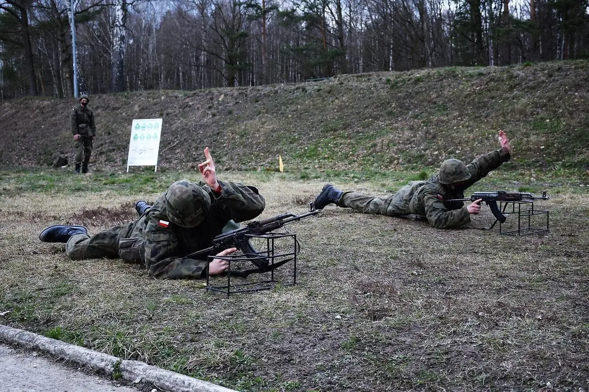 Szkolenie w 23 Śląskim Pułku Artylerii w Bolesławcu