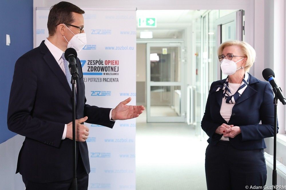 Wizyta premiera Mateusza Morawieckiego w Bolesławcu