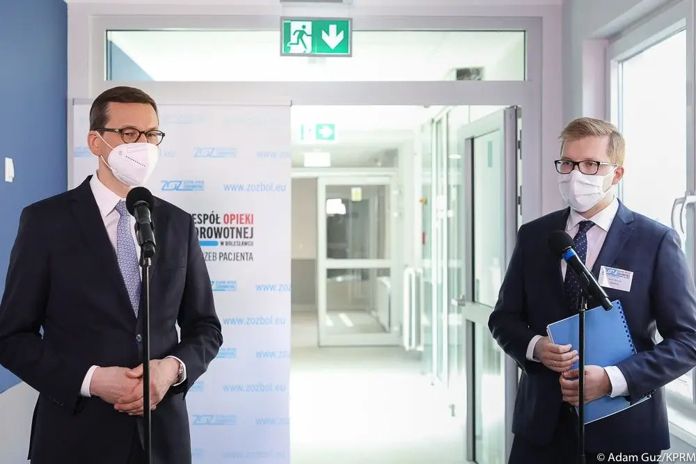Wizyta premiera Mateusza Morawieckiego w Bolesławcu