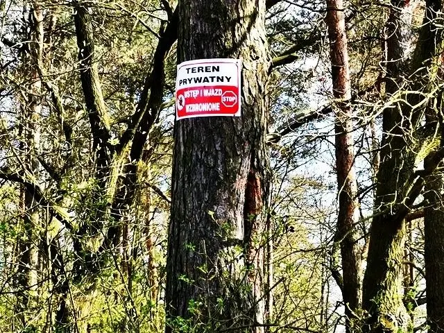 Zakaz wstępu i wjazdu na zbiornik Krępnica