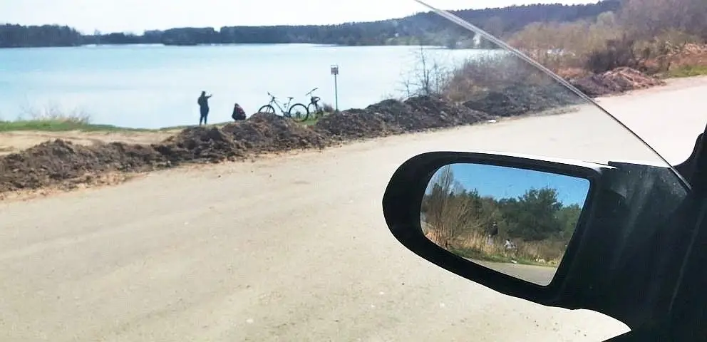 Zakaz wstępu i wjazdu na zbiornik Krępnica