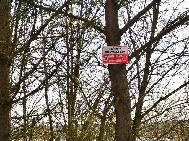 Zakaz wstępu i wjazdu na zbiornik Krępnica