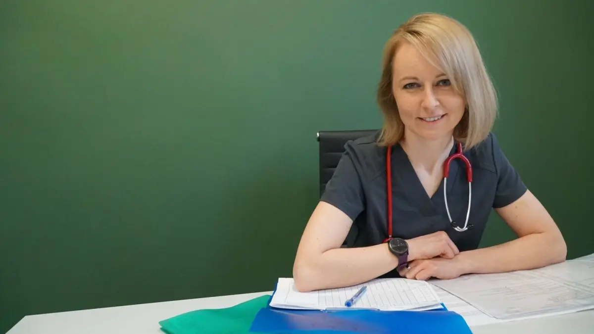 Aleksandra Kopczyńska, Kierownik Oddziału Pediatrycznego