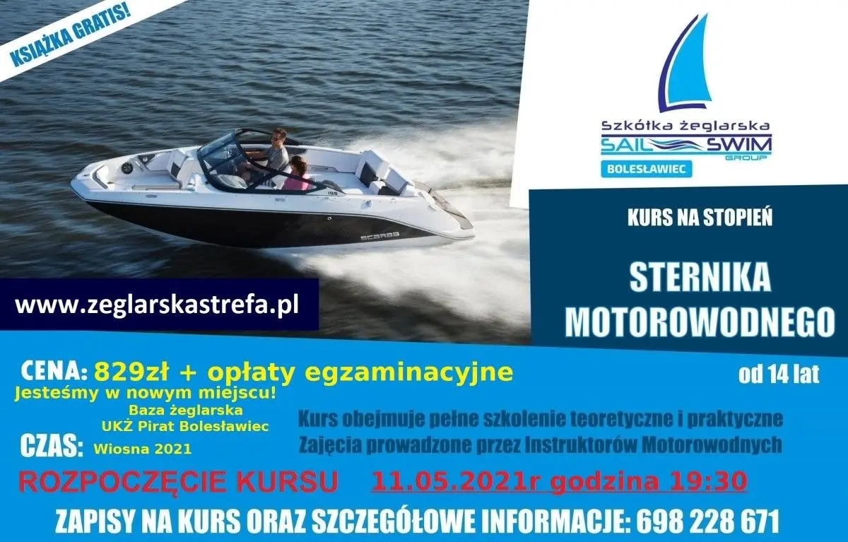 Zdobądź uprawnienia motorowodne i wypoczywaj nad wodą