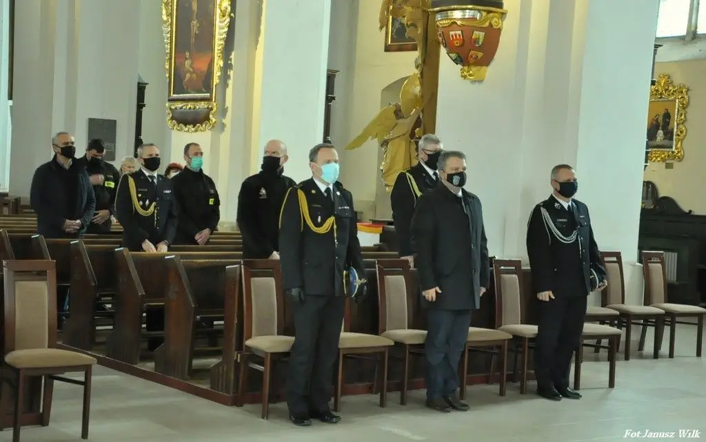 Uroczystości majowe z udziałem strażaków z KP PSP Bolesławiec