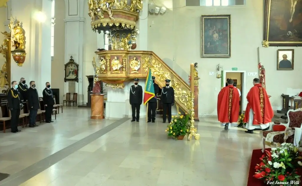 Uroczystości majowe z udziałem strażaków z KP PSP Bolesławiec