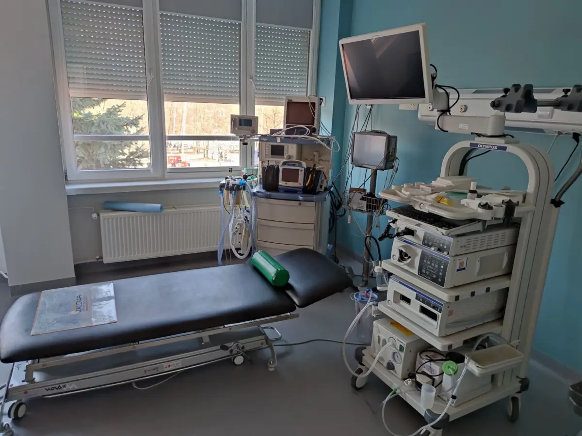 Pracownia Endoskopii w szpitalu powiatowym w Bolesławcu