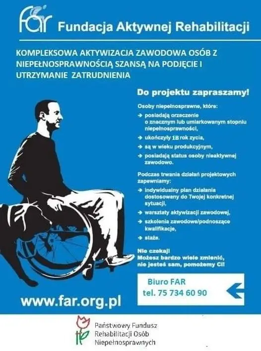 Ulotka Fundacja Aktywnej Rehabilitacji