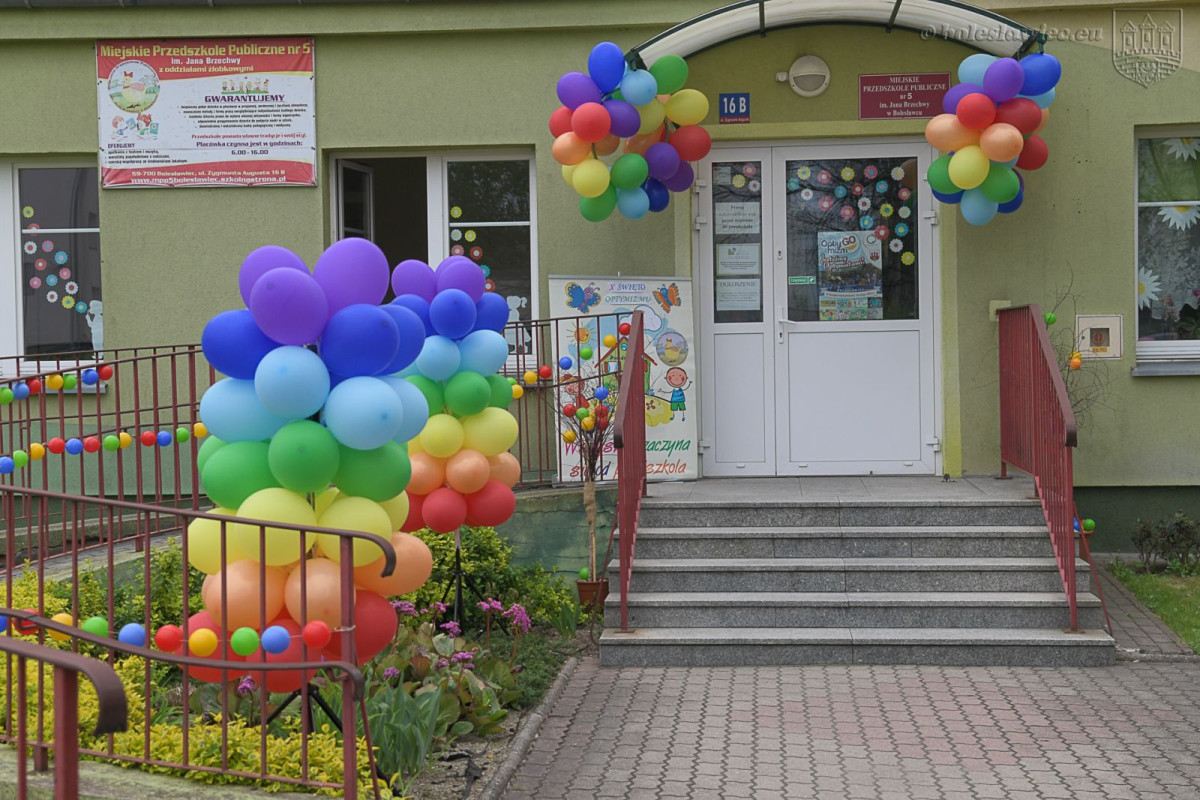 Pociąg optymistów w Miejskim Przedszkolu Publicznym nr 5