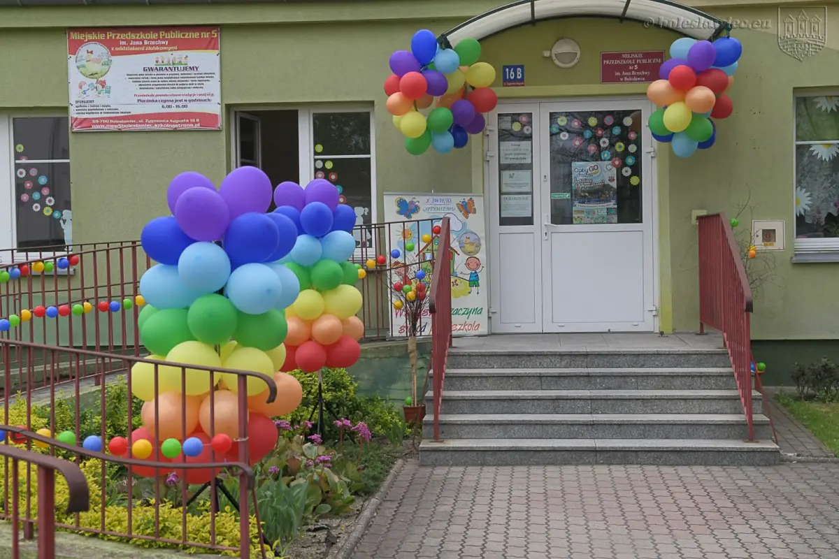Pociąg optymistów w Miejskim Przedszkolu Publicznym nr 5