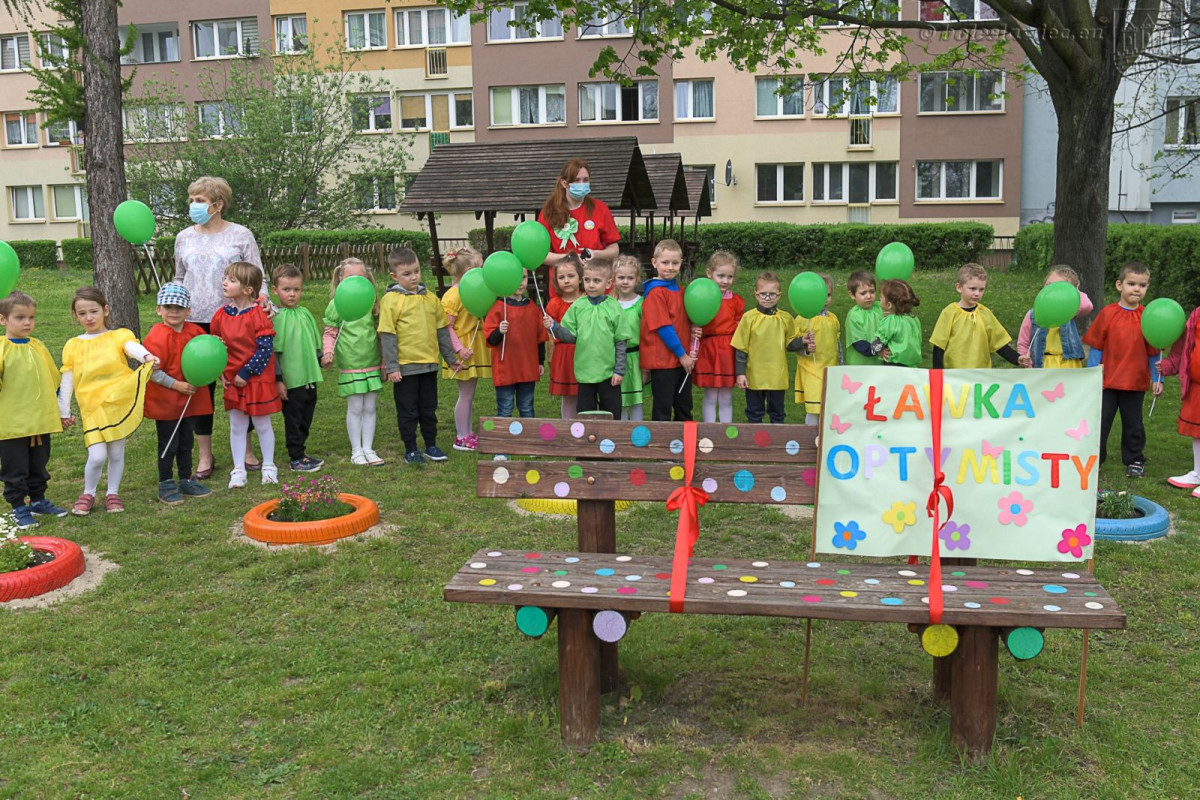 Pociąg optymistów w Miejskim Przedszkolu Publicznym nr 5