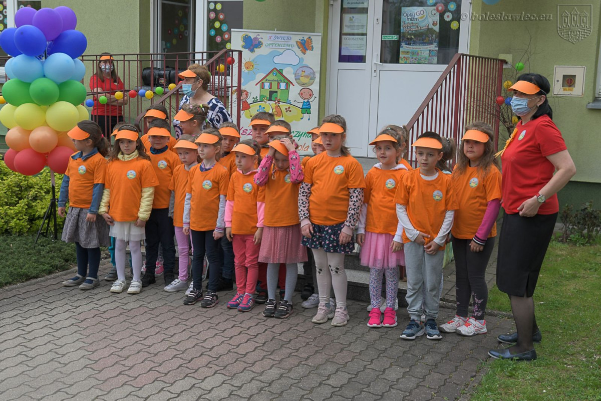 Pociąg optymistów w Miejskim Przedszkolu Publicznym nr 5