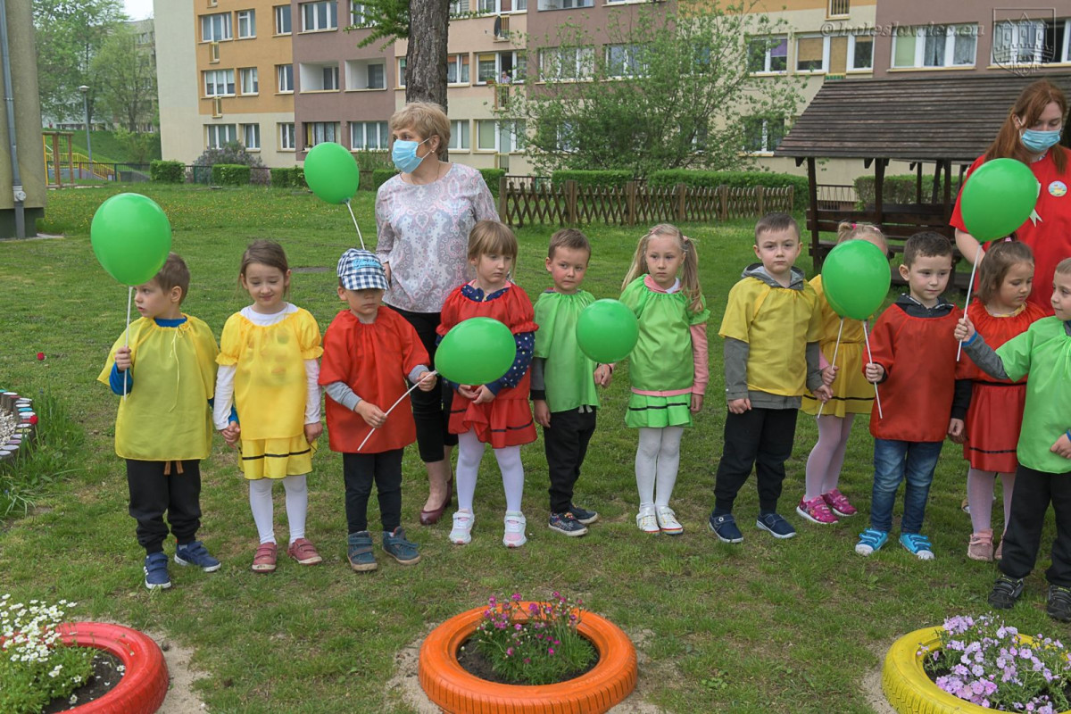 Pociąg optymistów w Miejskim Przedszkolu Publicznym nr 5