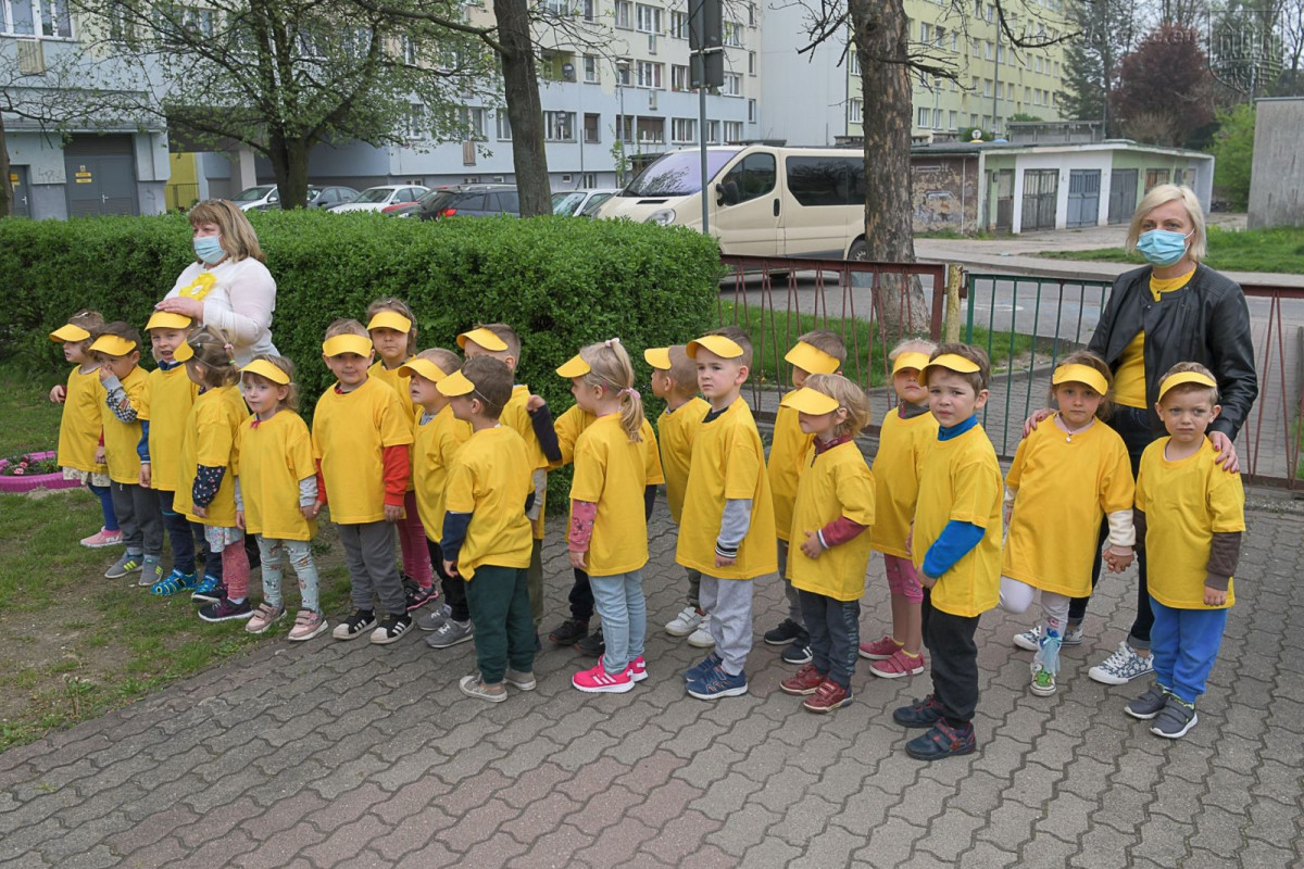 Pociąg optymistów w Miejskim Przedszkolu Publicznym nr 5