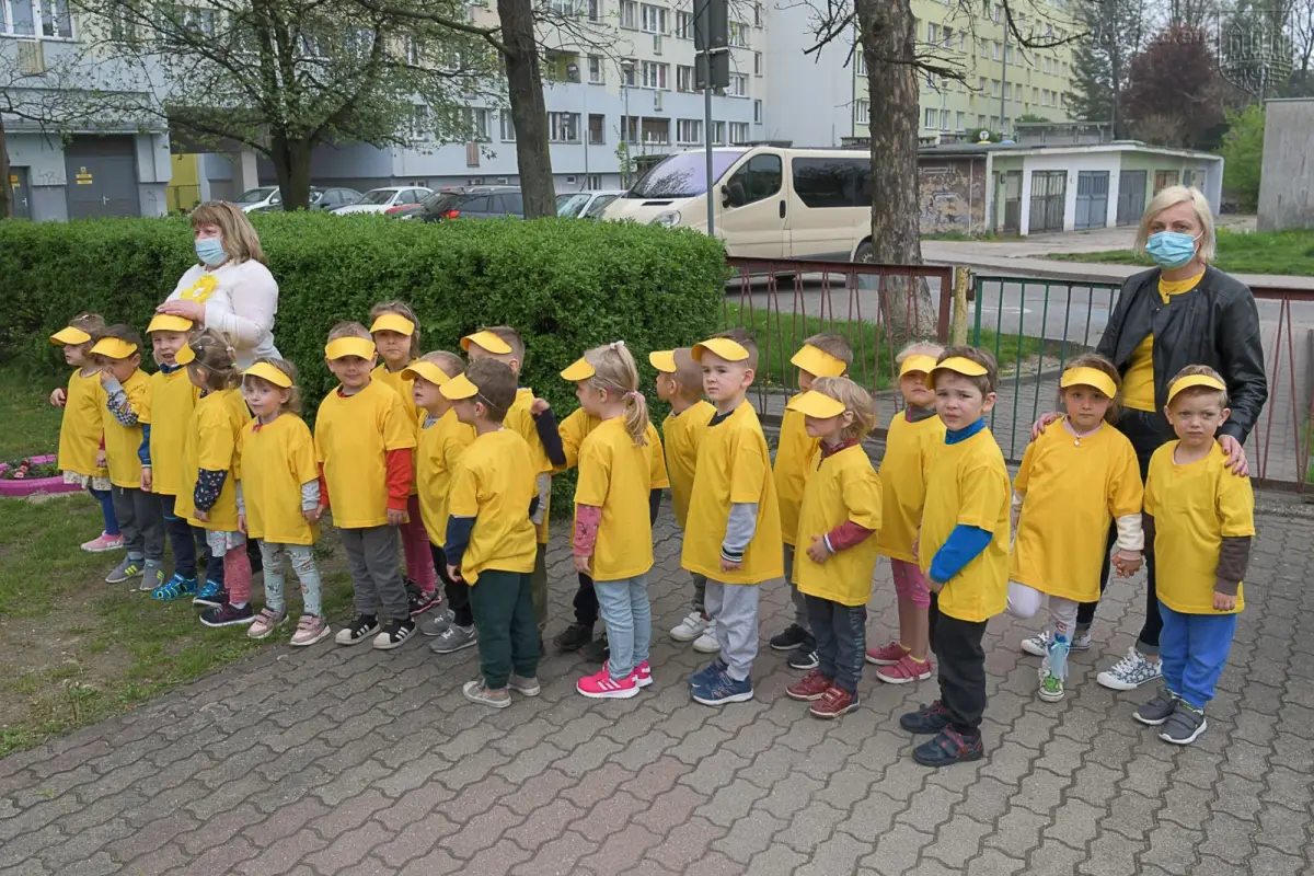 Pociąg optymistów w Miejskim Przedszkolu Publicznym nr 5