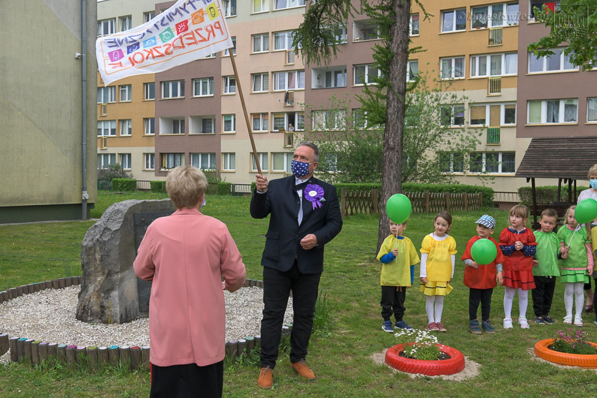 Pociąg optymistów w Miejskim Przedszkolu Publicznym nr 5
