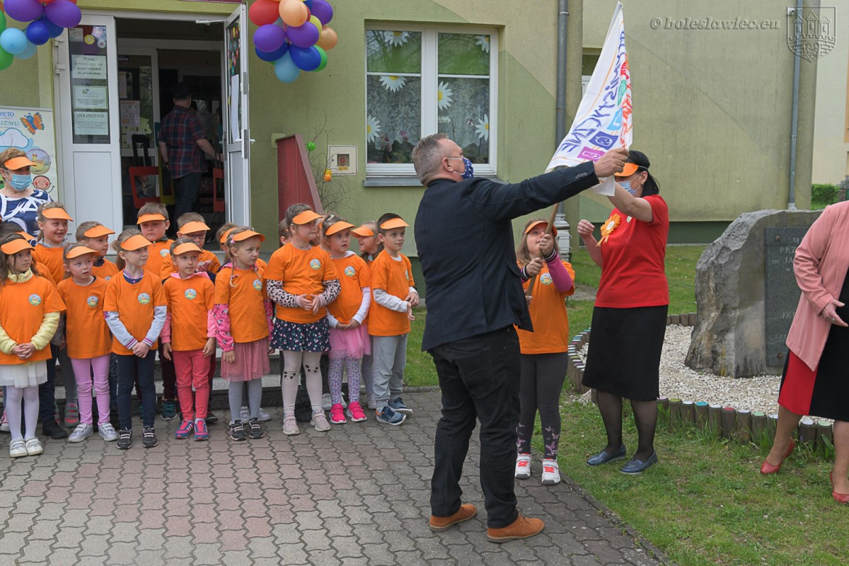 Pociąg optymistów w Miejskim Przedszkolu Publicznym nr 5