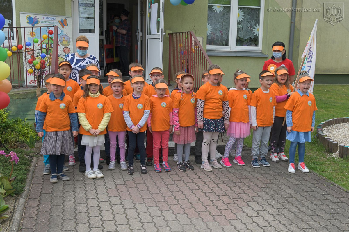 Pociąg optymistów w Miejskim Przedszkolu Publicznym nr 5