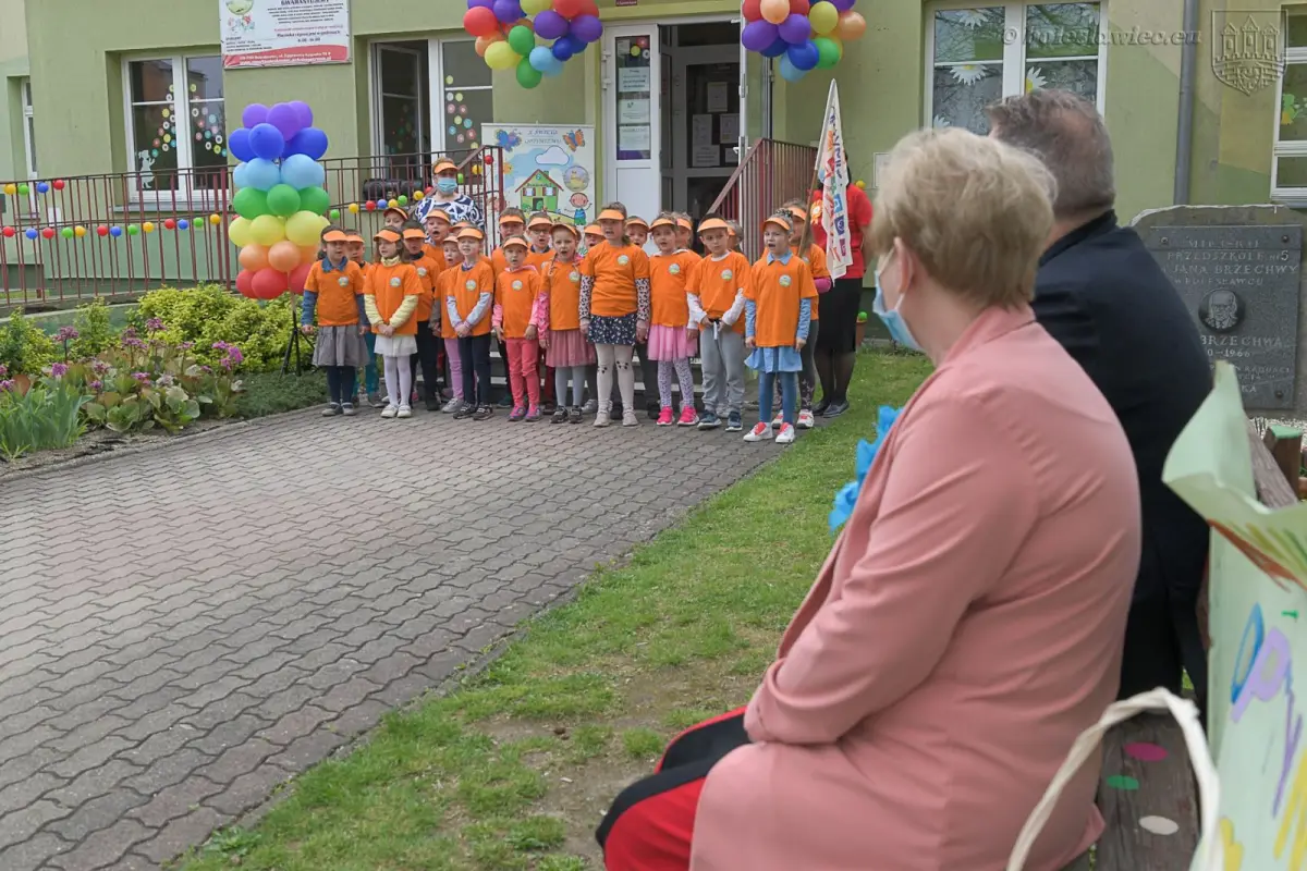 Pociąg optymistów w Miejskim Przedszkolu Publicznym nr 5