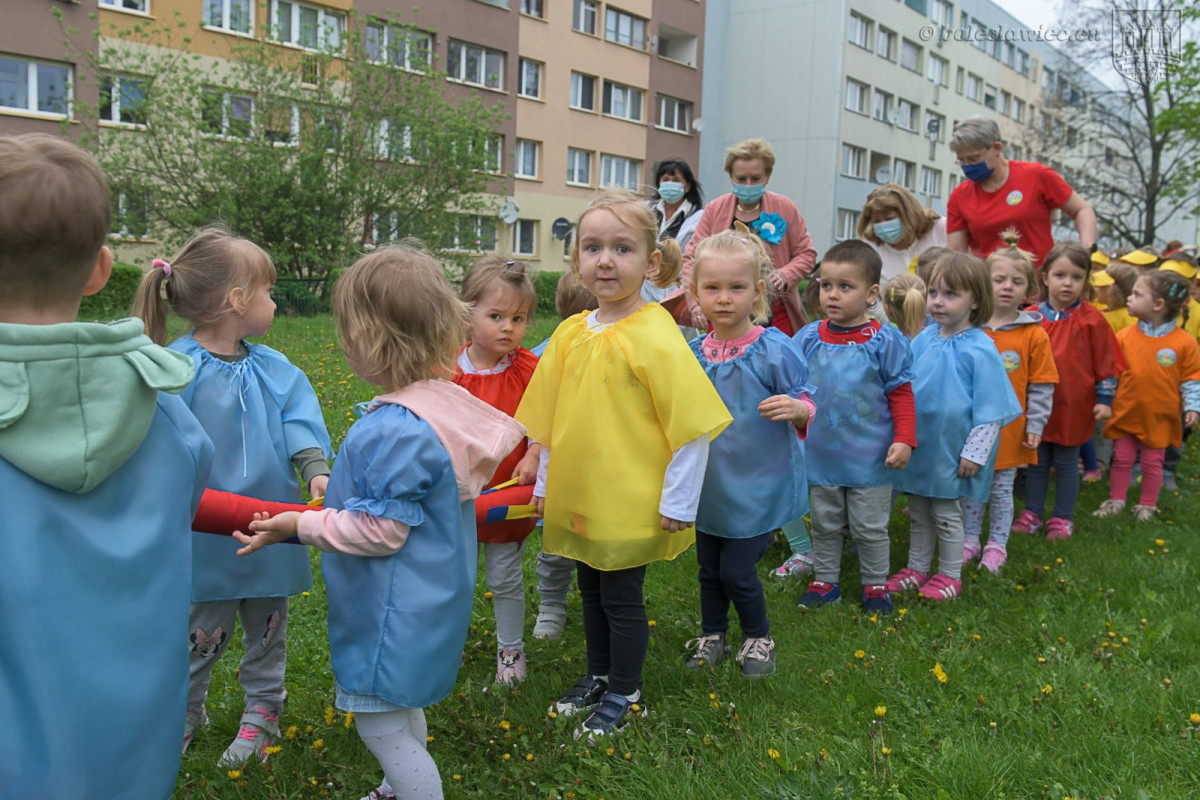 Pociąg optymistów w Miejskim Przedszkolu Publicznym nr 5