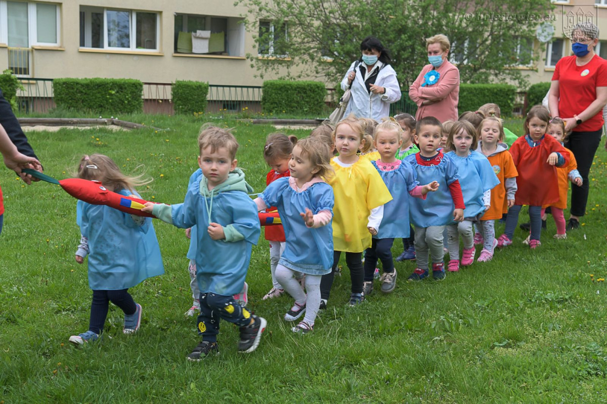 Pociąg optymistów w Miejskim Przedszkolu Publicznym nr 5