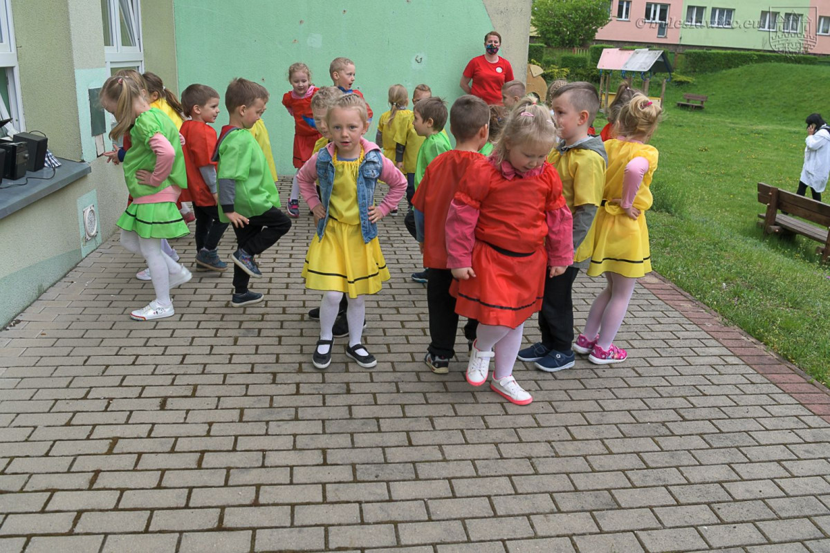 Pociąg optymistów w Miejskim Przedszkolu Publicznym nr 5