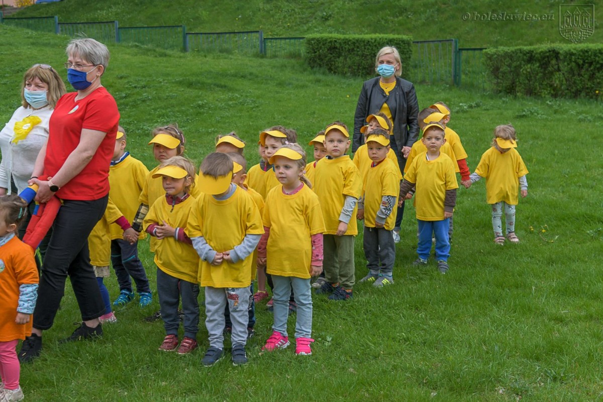 Pociąg optymistów w Miejskim Przedszkolu Publicznym nr 5