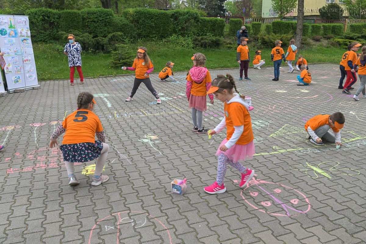 Pociąg optymistów w Miejskim Przedszkolu Publicznym nr 5