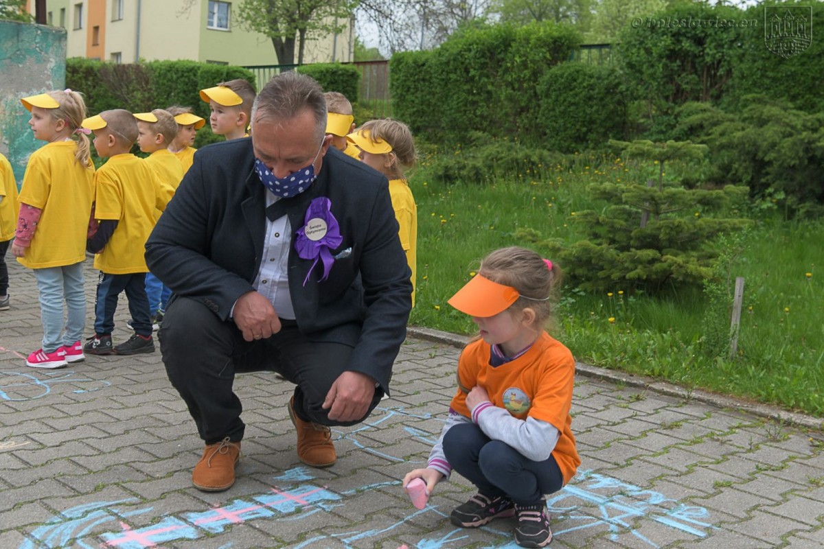 Pociąg optymistów w Miejskim Przedszkolu Publicznym nr 5