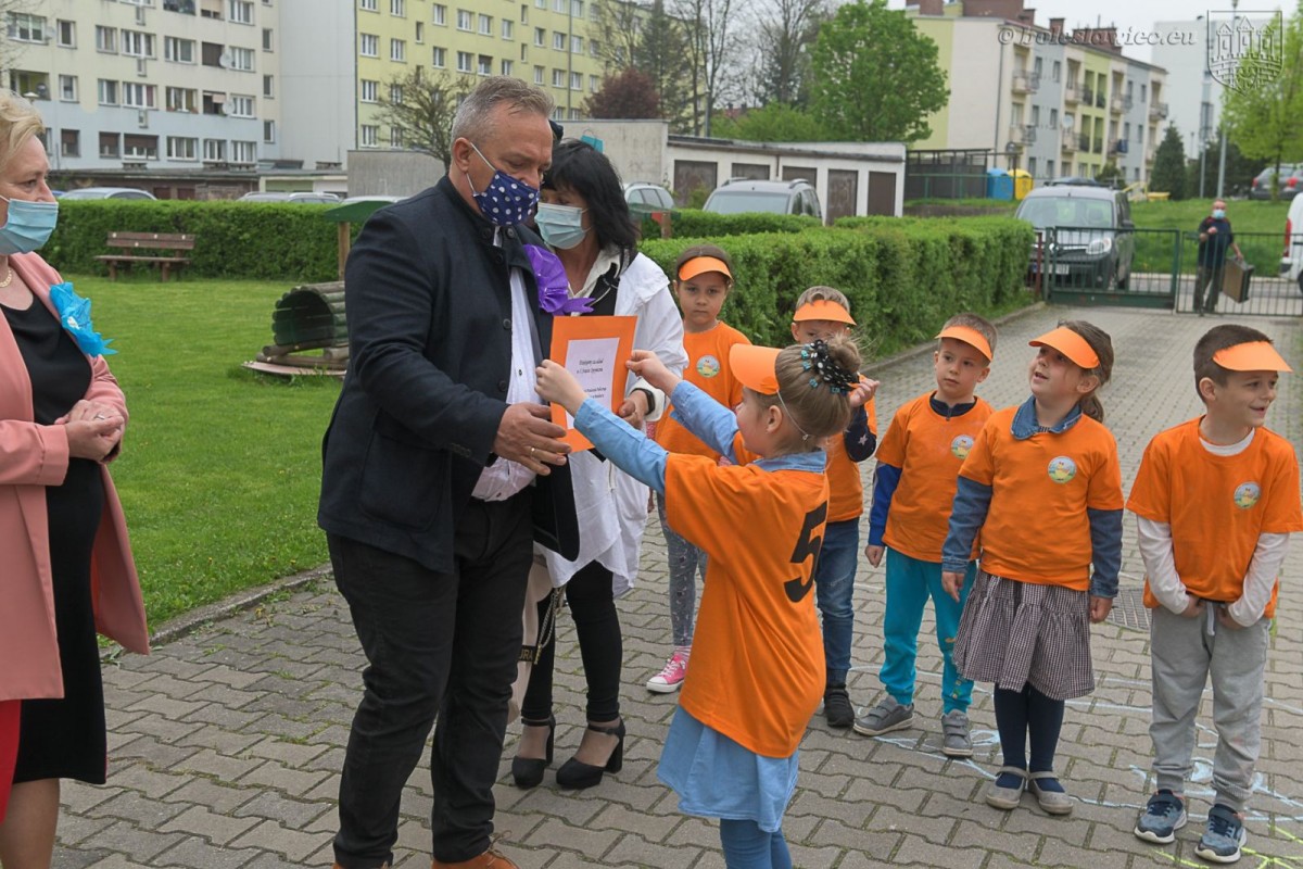 Pociąg optymistów w Miejskim Przedszkolu Publicznym nr 5