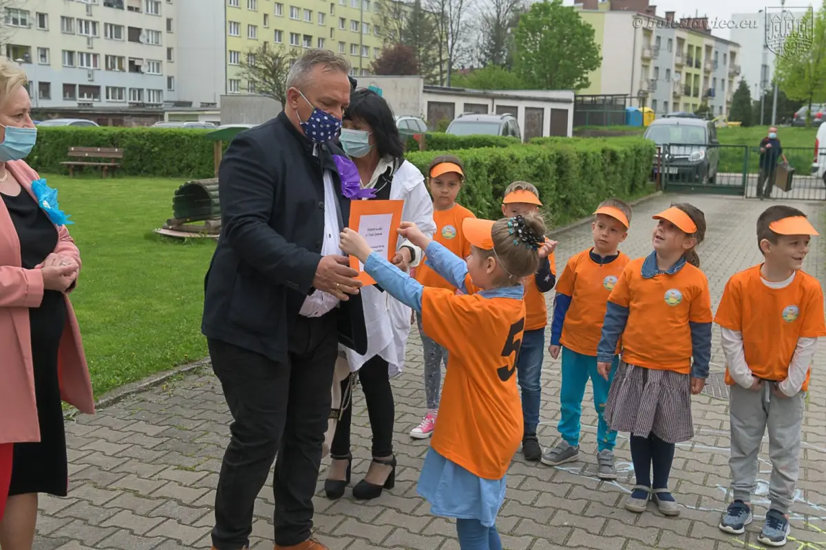 Pociąg optymistów w Miejskim Przedszkolu Publicznym nr 5