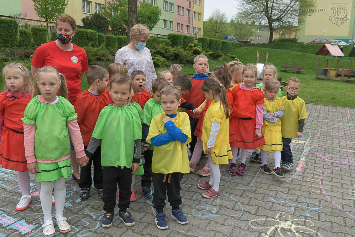 Pociąg optymistów w Miejskim Przedszkolu Publicznym nr 5