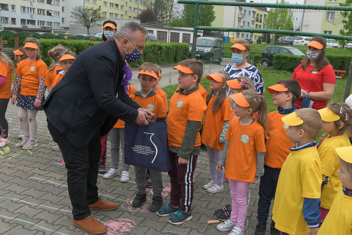 Pociąg optymistów w Miejskim Przedszkolu Publicznym nr 5