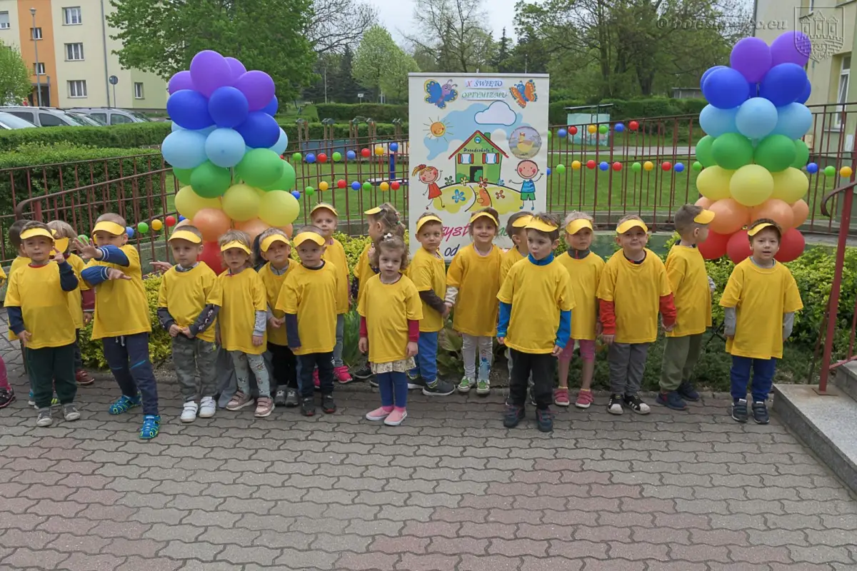 Pociąg optymistów w Miejskim Przedszkolu Publicznym nr 5