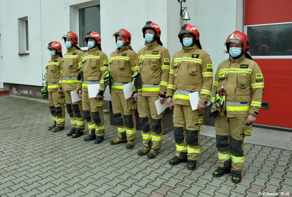Uroczystość z okazji Dnia Strażaka w KP PSP Bolesławiec